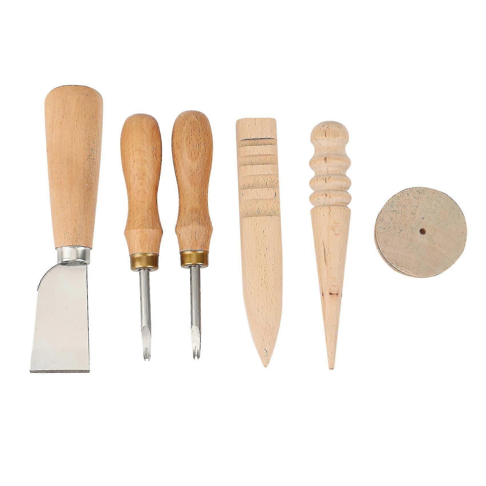 Leather Craft Edge Beveler Scraper Handle Compatible With Diy Leather Craft Tool