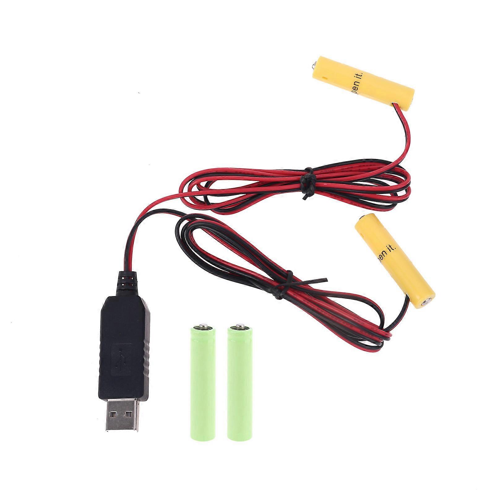 Battery Eliminator USB for Radio Electric Toy Clock LED Strip Light Calculator