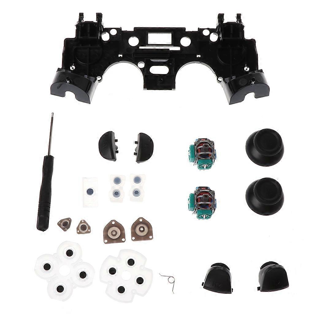 L1 R1 L2 R2 Trigger Buttons 3D Analog Joysticks Thumb Sticks Cap Repair Conductive Rubber for  Controller
