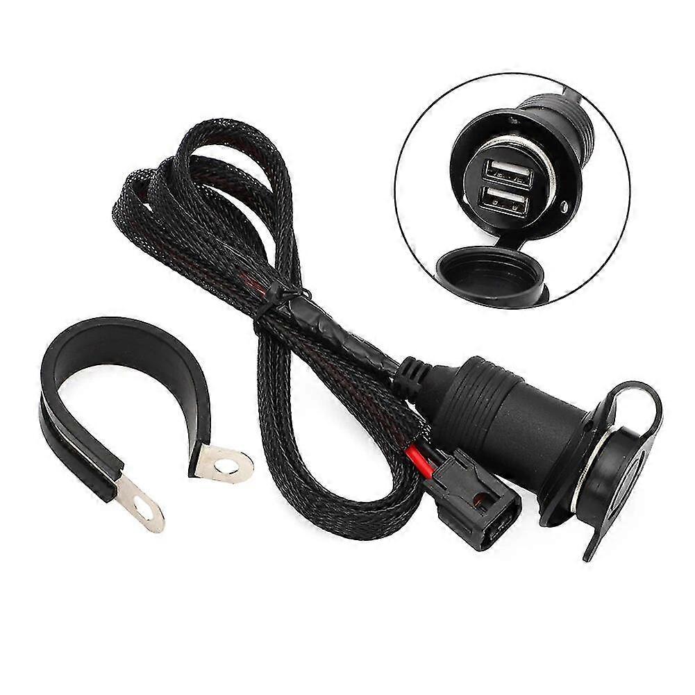 لهوندا CRF300L CRF250L - رالي المزدوج USB ملحق منفذ المقبس تبديل السلطة 17 على التوصيل والتشغيل الغبار
