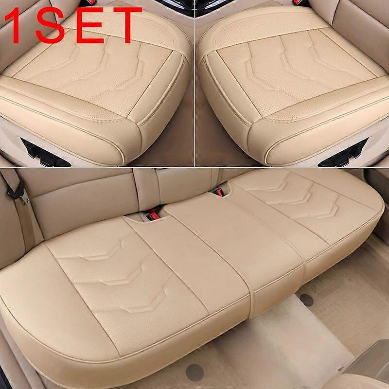 Car Seat Cover PU Leather Car Seat Protector Automotive Seats Cushion Surround Chair Four Seasons Universal Auto Seat-Cover Sets