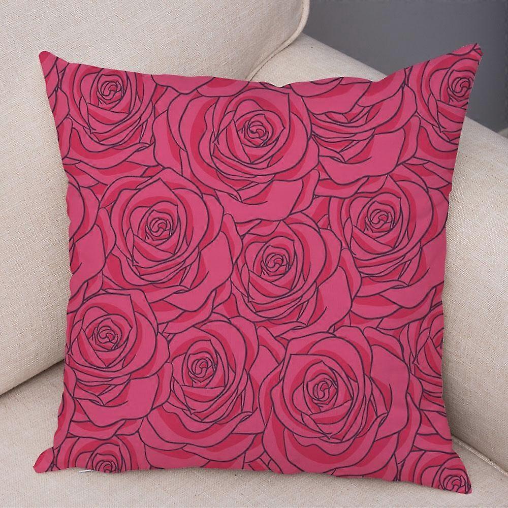 Print Pillowcase Sofa Cushion Cover Design Style -706