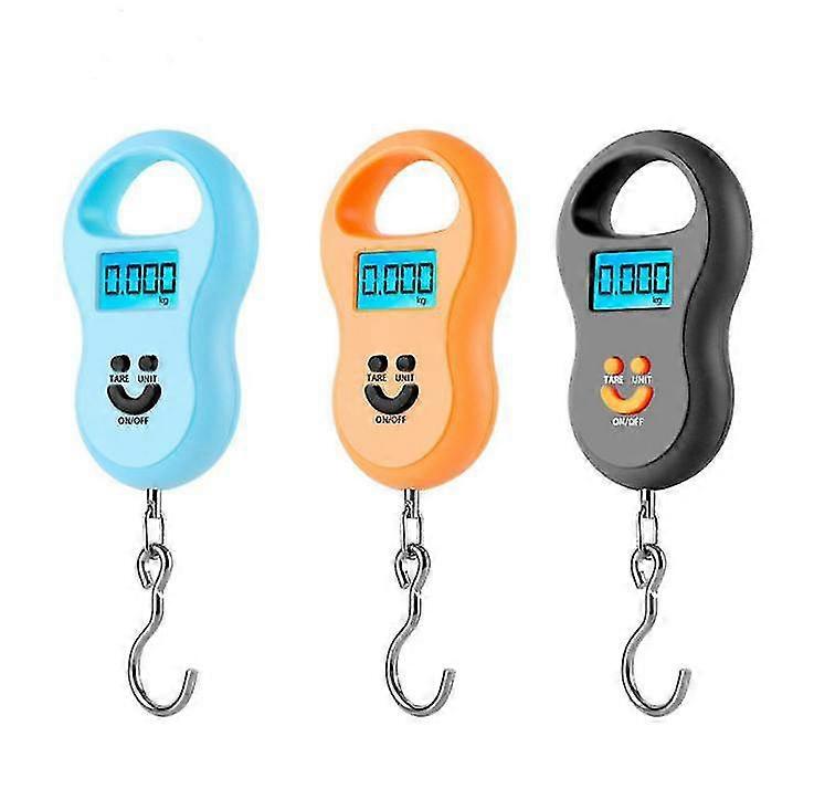 50kg Hanging scale portable dial scale LCD digital weight electronic scale