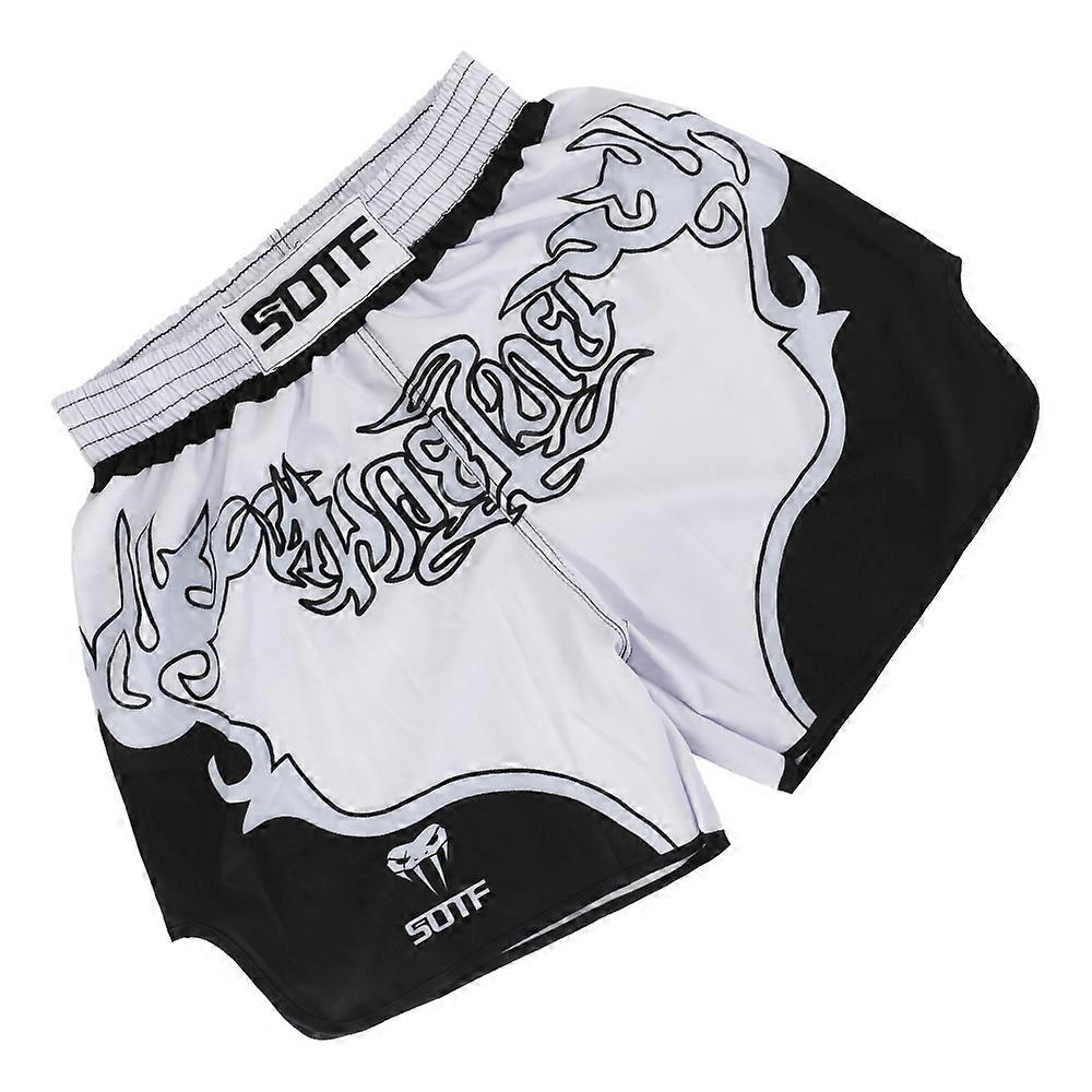 מכנסי אגרוף לגברים מכנסי MMA מכנסי אימון טאקוונדו מאומנויות לחימה מעורבות נשים ילדים סנדה אימון מכנסי מואי תאילנדי