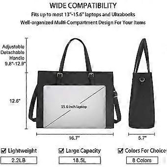 FANDARE Schoudertas voor dames, schoudertas, grote laptoptas, 32,9 cm
