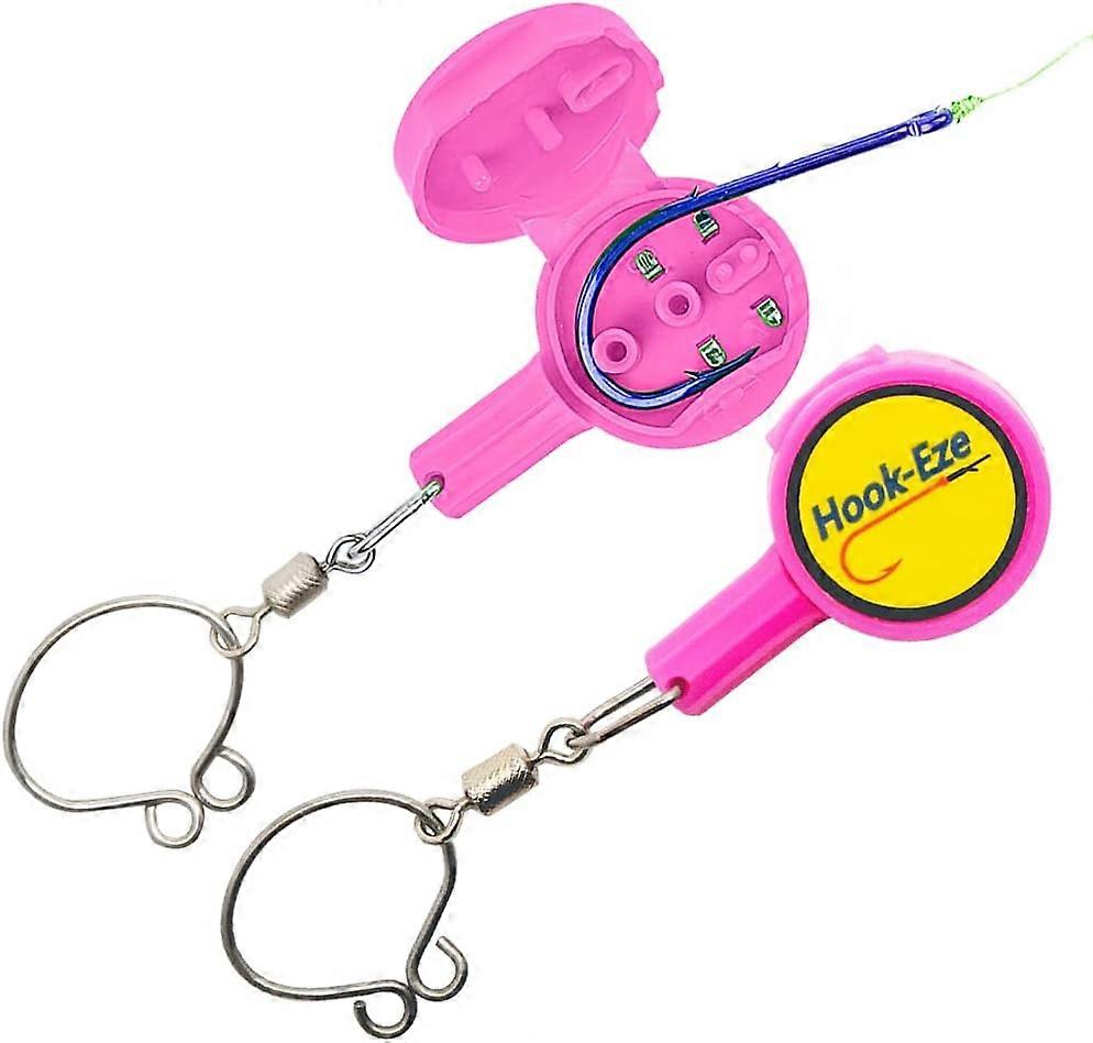 Fishing Knot Tying Tool | Protect from Fish Hooks  Pink