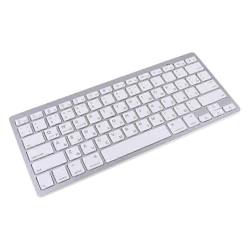 Russian Mini Wireless Bluetooth-compatible 3.0 Slim Keyboard For Windows PC