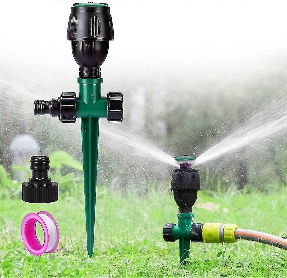 Aspersor De Csped, Aspersores De Riego Cesped Giratorio 360 Aspersor De Agua Jardn Sistema Para Manguera De Jardn, Csped, Yardas Ssxjv