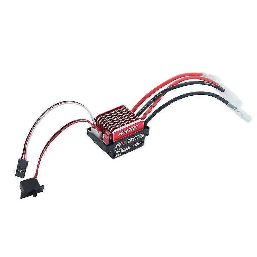 1060 60A Waterproof Brushed ESC Speed Controller Forward Brake and Reverse Brake for 1/10 RC Crawle