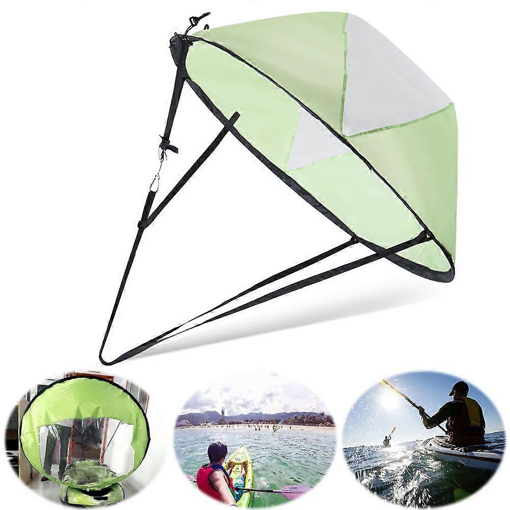 Kayak Boat Wind Sail Canoe Sup Paddle Board Sail with Clear Window Fishing Rowing Boat Inflatable