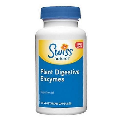 Swiss Natural Plant Digestive Enzymes, 60 VegCaps