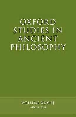 Oxford Studies in Ancient Philosophy