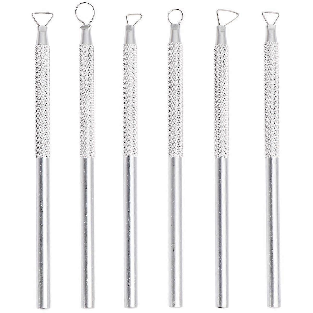 6 Pcs Modelling Clay Ceramic Carving Tools Multipurpose Clay Sculpting Tool Clay Tools Kit