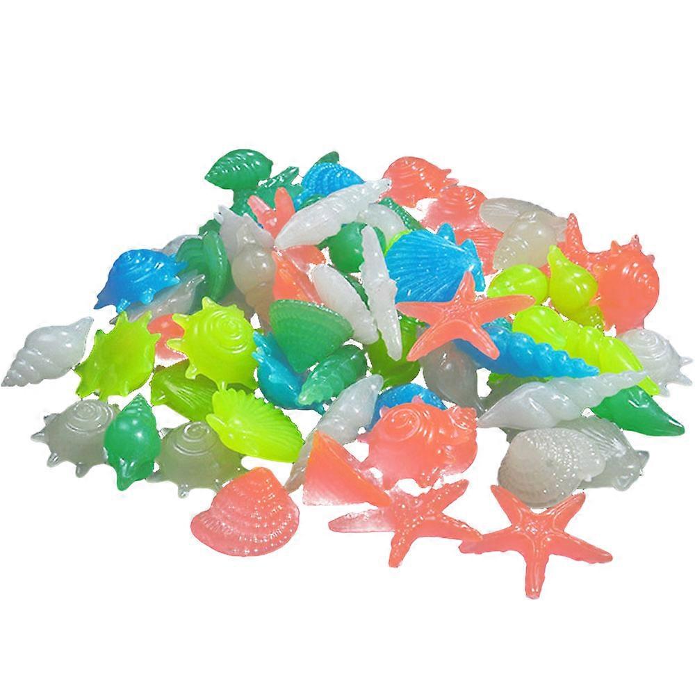 Fish Tank Decoration, Luminous Shell