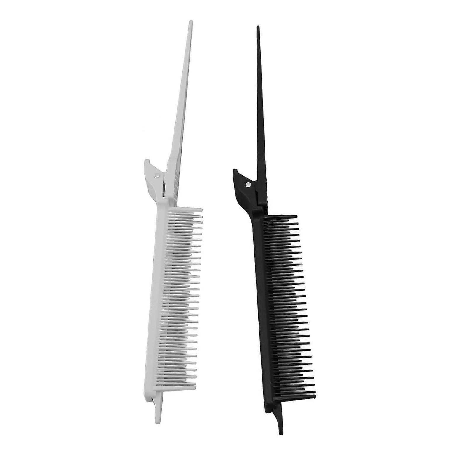 Highlighting Comb Set: Rat Tail Combs for Hair Dyeing and Weaving