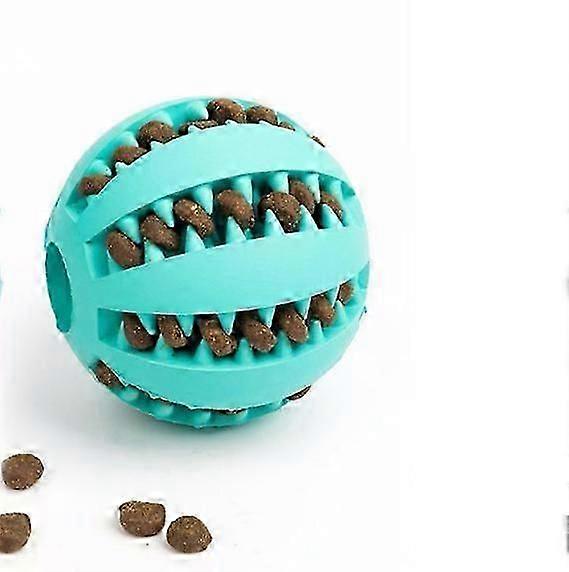 Pet Dog Rubber Toys Molar Teeth Resistant to Bite and Non-toxic Mint Flavor