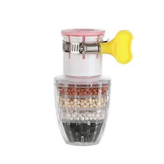 Faucet Filter Solid Construction Rust-proof PP Faucet Purifier 6 Layers Fine Filtering Gadget for Home