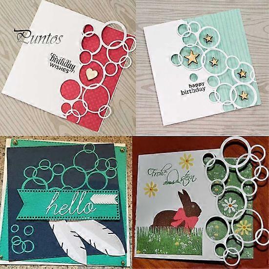 DIY Scrapbooking Photo Album Paper Card Cutting Dies Stencils Circle Cutter