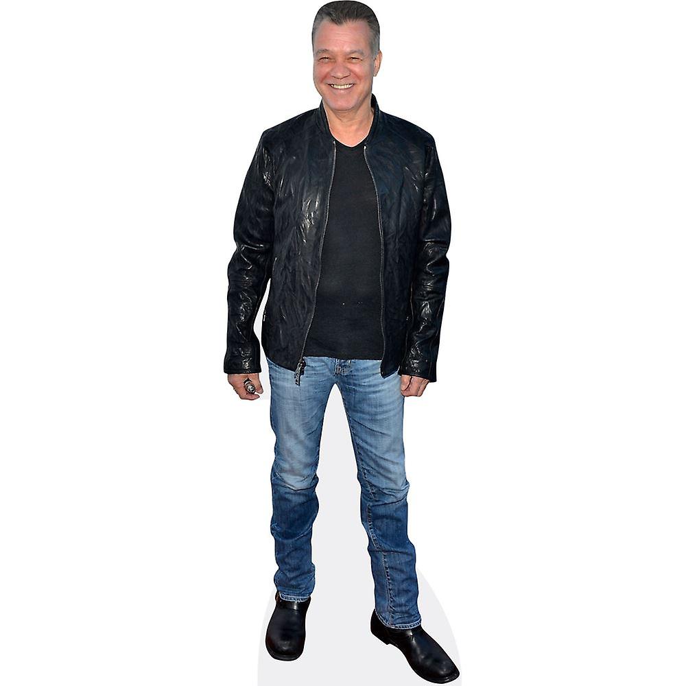 Eddie Van Halen (Jeans) Cardboard Cutout (lifesize OR mini size). Standee. Stand Up.