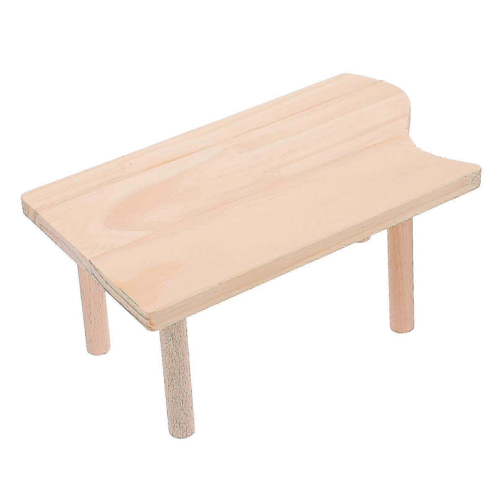 Wooden Hamster Platform Toy Pet Hamster Plaything Second Floor Platform