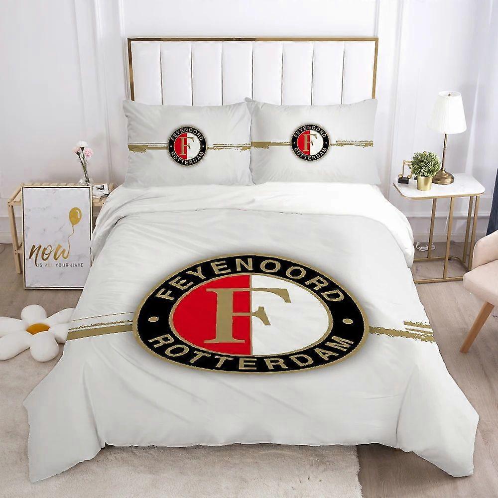 v321 Bed Sheets Bear Cover Double Comforter Bedding Sets Bedding Set Duvet F-feyenoord-s Cover Queen Comforter Sets Quilt Pillowcase Quilt 3-Piece Bed