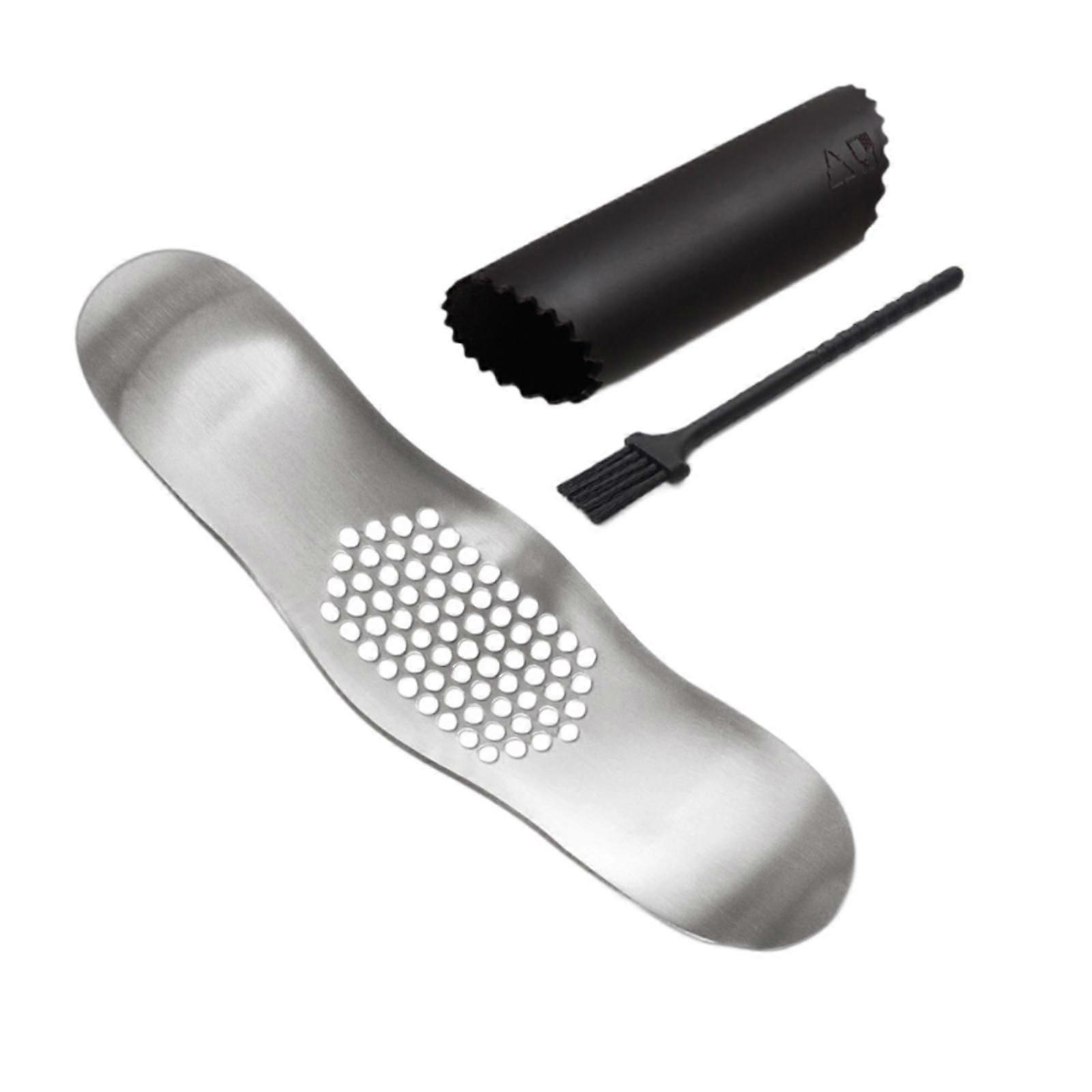 Garlic Crusher Practical Hand Press Garlic Press for Camping Cafe Restaurant