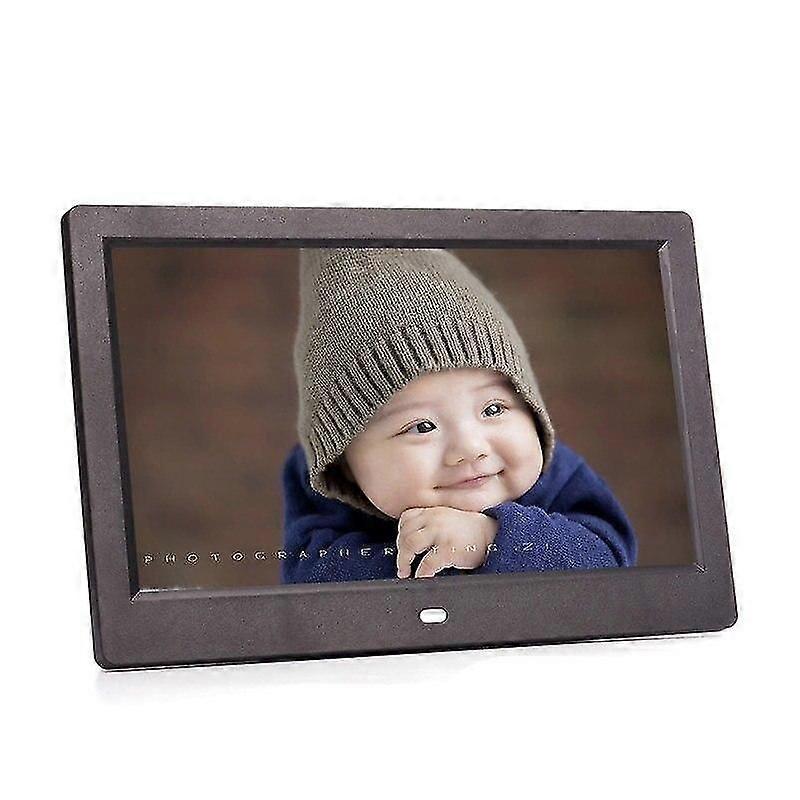 10 Inch Led Screen, Digital Photo Frame With Power Adapter And Remote Control