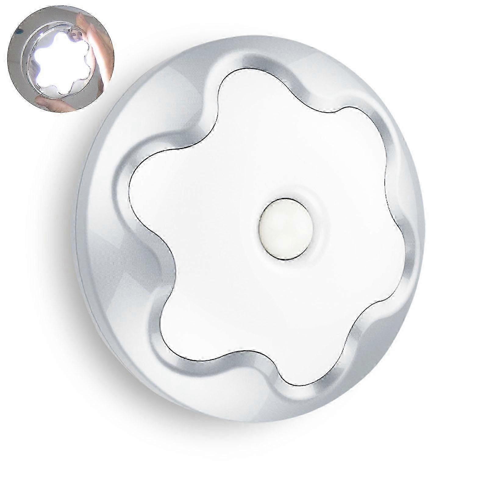 LED natlampe batteridrevet 120-graders sensorvinkel Automatisk tænd / sluk Super lys ikke-skarp bevægelsessensor Lys garderobeskab LED-lampe Hjem Suppli