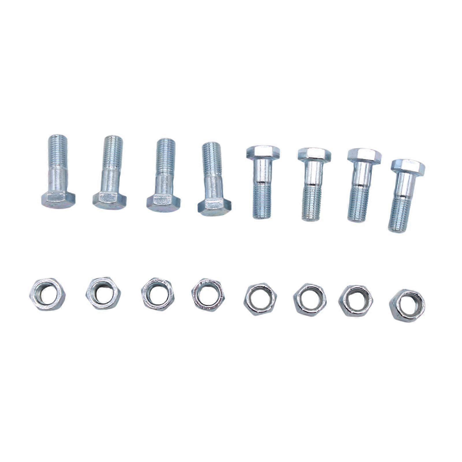 8x Propshaft Nuts and Bolts Kit 509045P for Land Rover Defender 86-