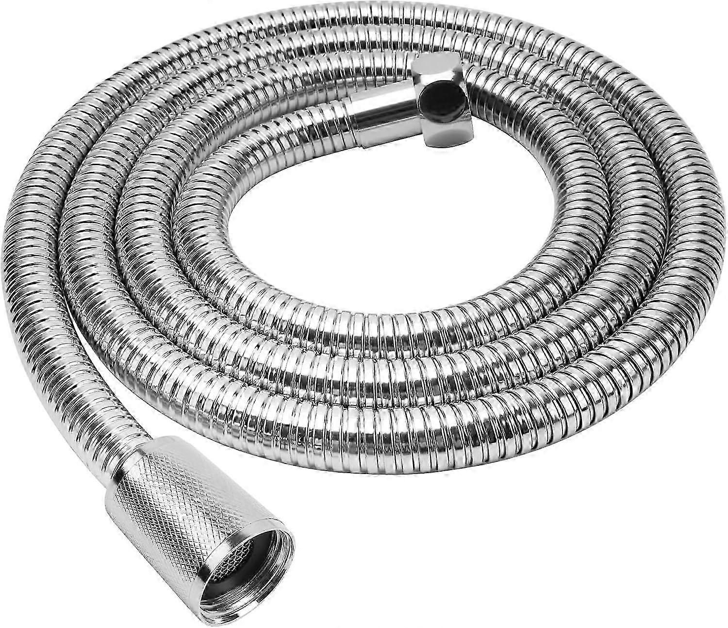 1.5m (59 in) Universal Shower Hose Category Proof Standard G1/2 All Copper Connector, Chrome Plated