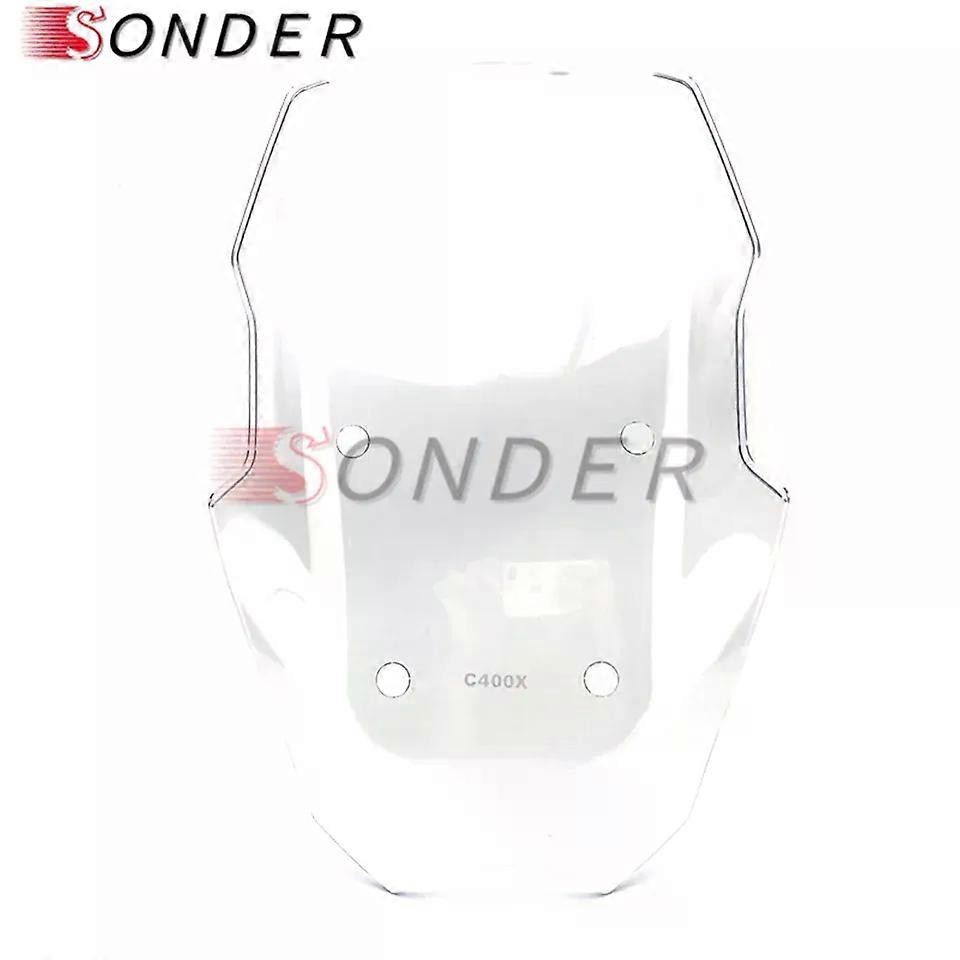 New Motorcycle Windshield windshield deflection protector compatible for C400X 2019 2020 2021 C400 X MAXP