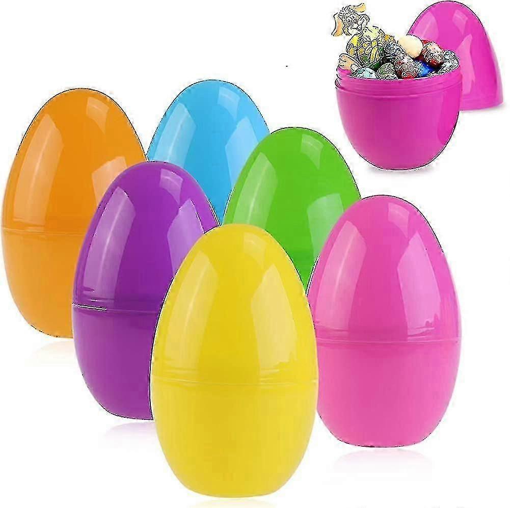 Lmell Jumbo Plastic Easter Egg Containers For Easter To Fill With Easter