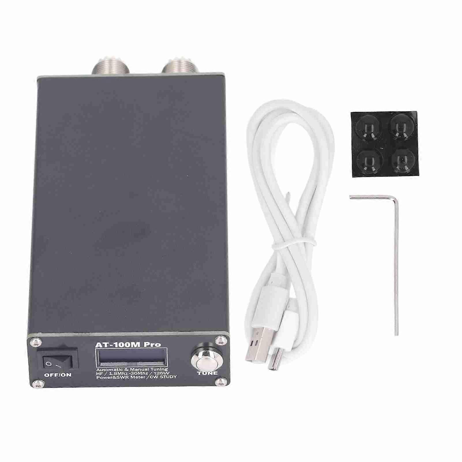 Oubit Power Standing Wavemeter 1,8 MHz bis 30 MHz 100 W Antennentuner Leistung SWR Meter für Radiosender V0LUU