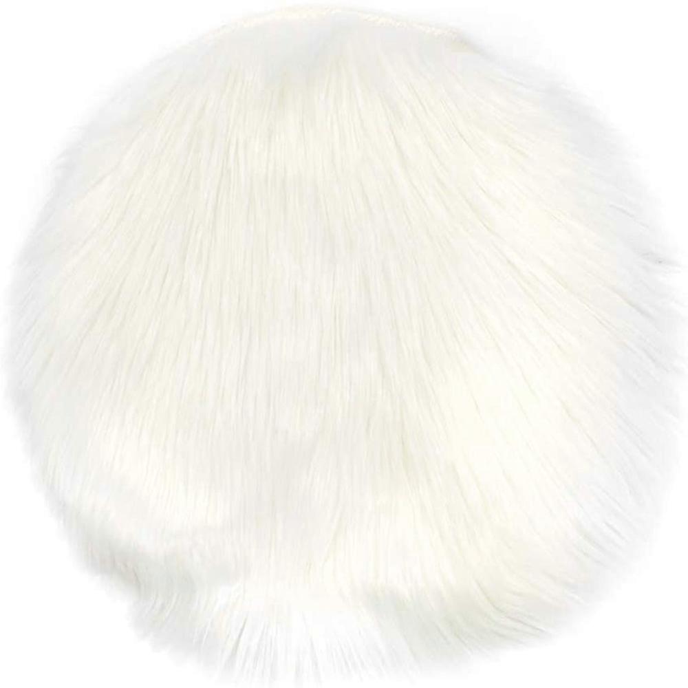 Plush Fluffy Non-Slip Wool Rug