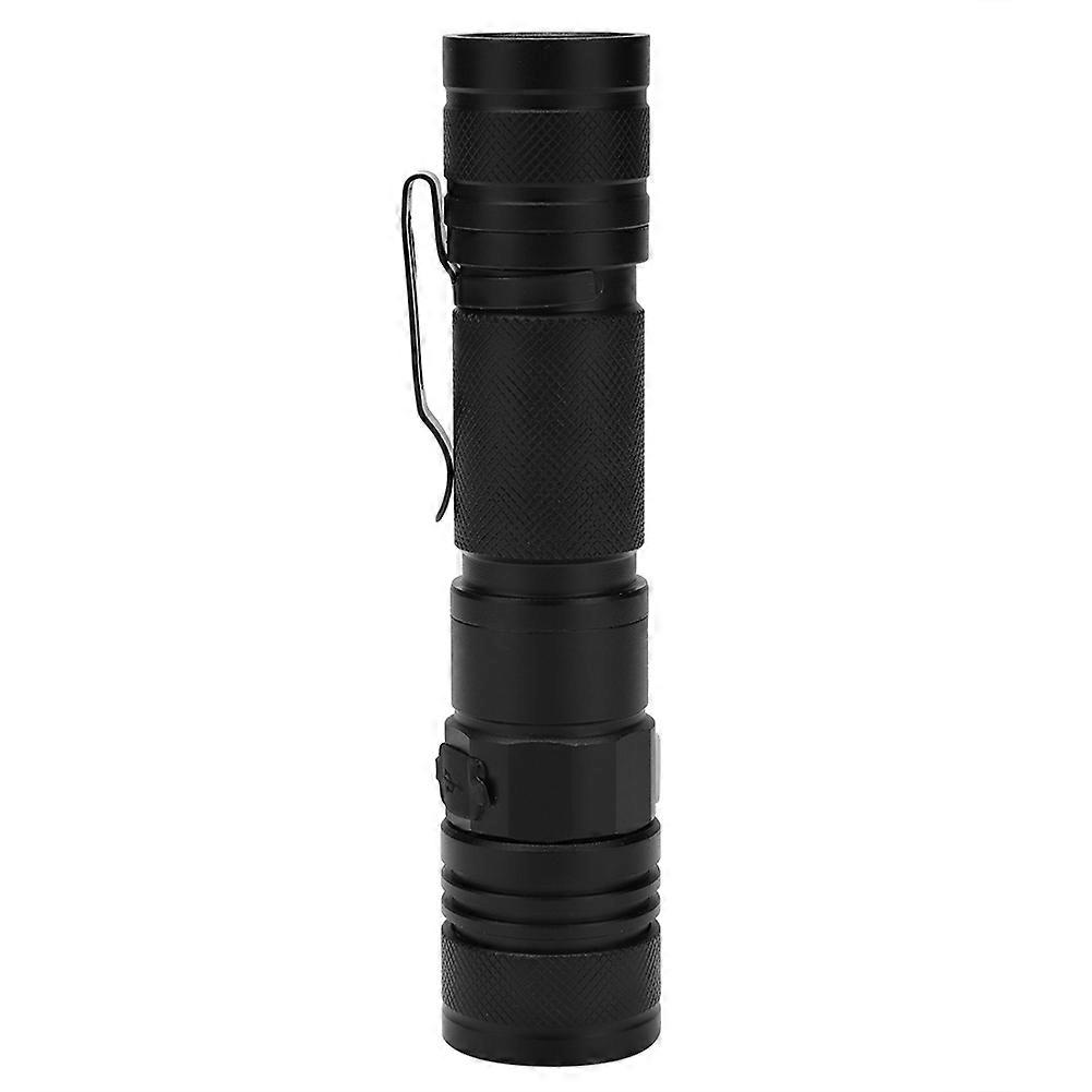Handheld 5-Mode Dimming USB Rechargeable Super Bright Camping Flashlight Portable Outdoor Light Emergency Prep Light