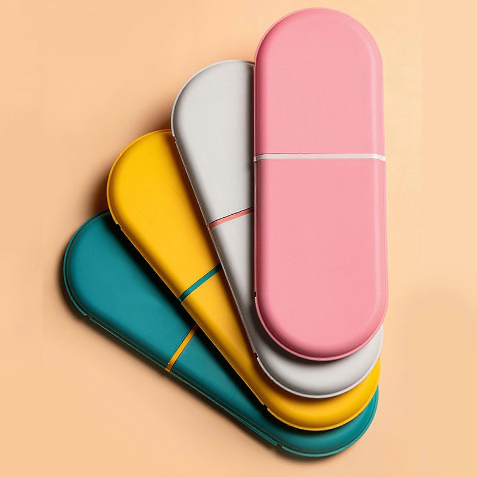 Battery Storage Case Holder with Electric Quantity Detection Battery Organizers Storage Case Holder for 12 AA 12 AAA Pink