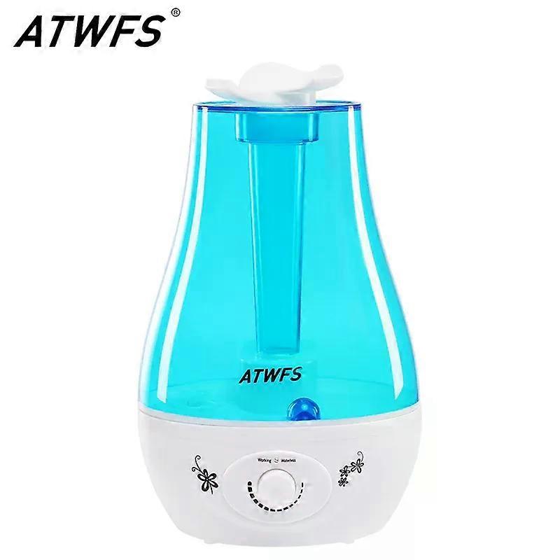 Atwfs 3L Air Humidifier Ultrasonic Aroma Diffuser Humidifier For Home Essential Oil Diffuser Mist Maker Fogger Led Lamp