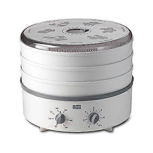 Dehydrator - STÖCKLI - 0076.70 - 600 W - Timer - 3 plastic trays