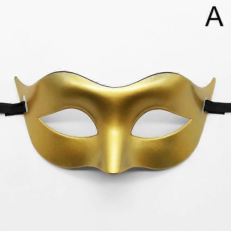 1PC Performance Costume Eyemask Solid Color Makeup Props Masquerade Mask Party Supplies