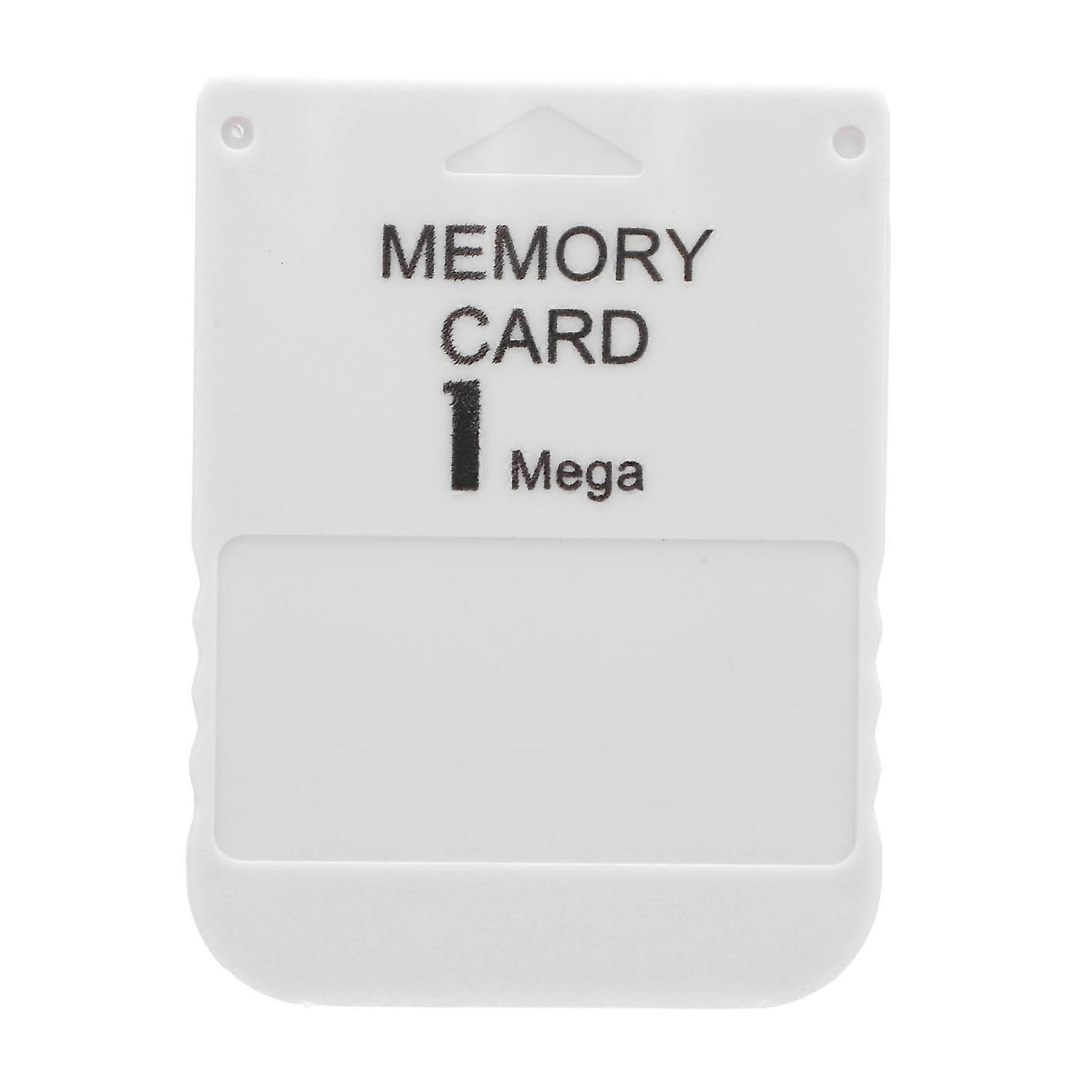 1MB Memory Card for Video Game Console Fast Read Write Speed Lightweight ABS Material