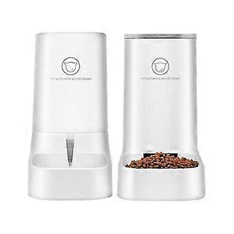 Automatic Pet Feeder Or Water Feeder Supplies Automatic Feeder Cat Dry Food Dog Water Bowl Feeder Set