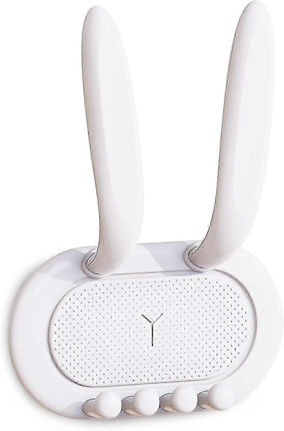 Cute Towel Hook/Adhesive Hooks, Toothbrush Holder (White)