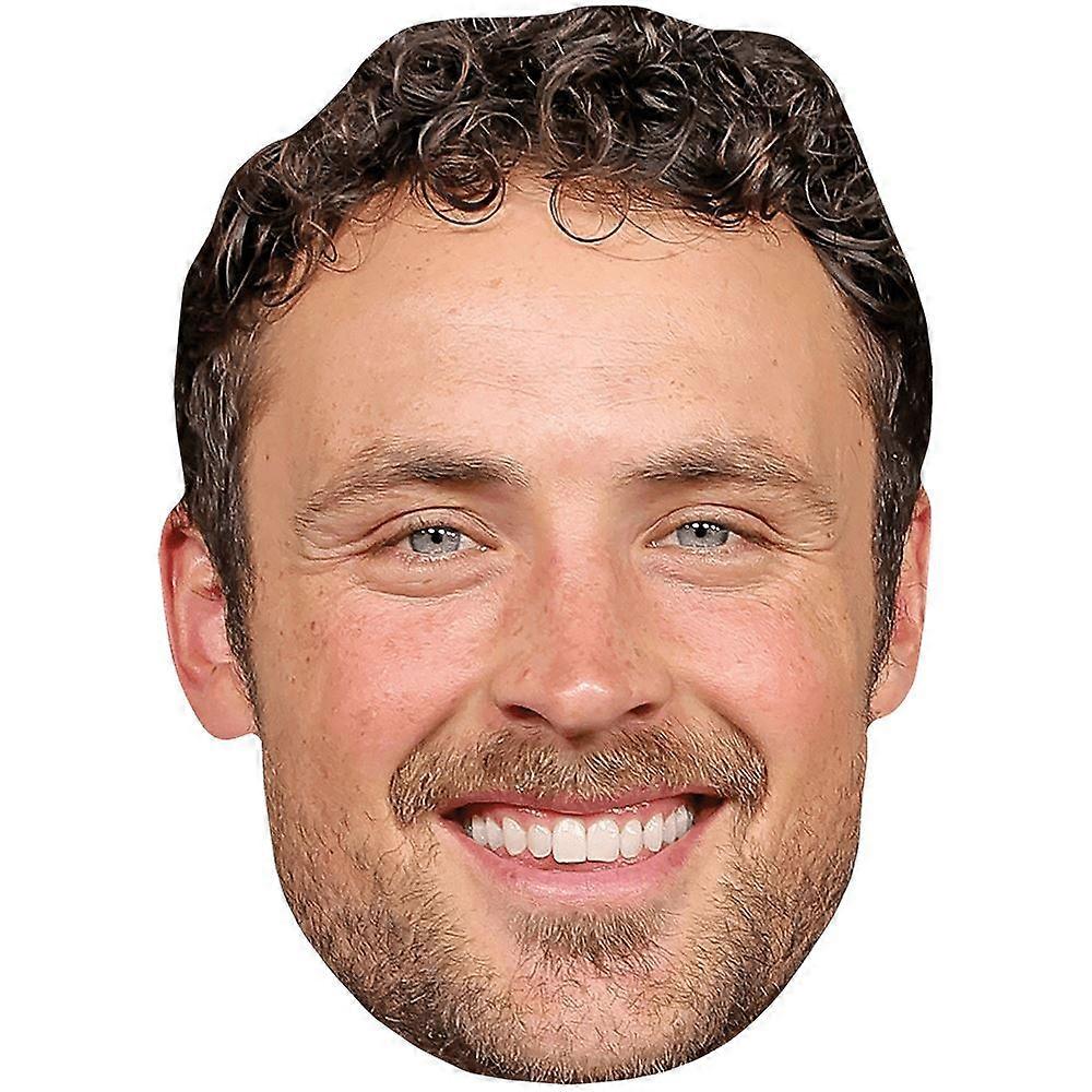 Dylan Efron (Curls) Big Head. Larger than life mask.