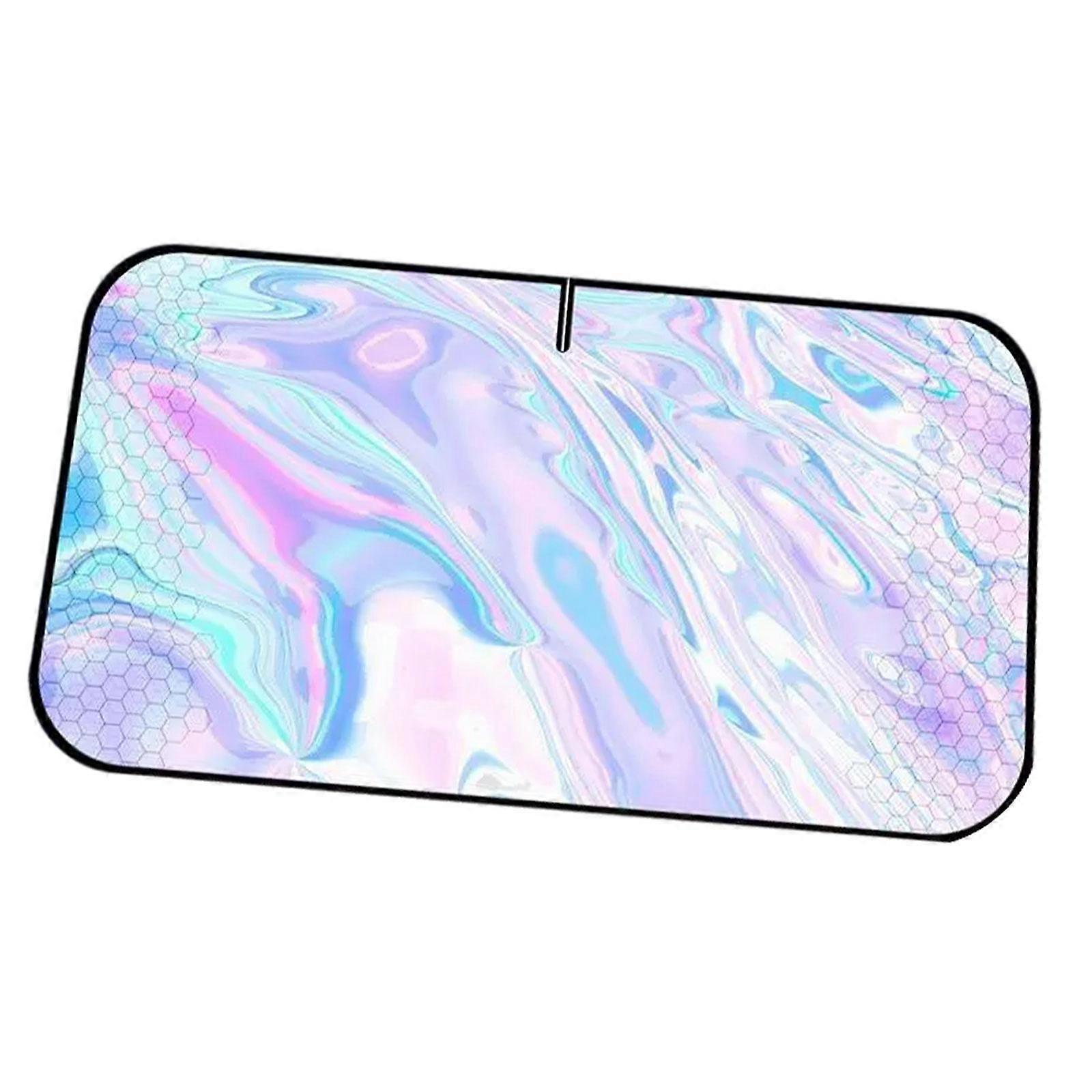 Generic Car Windshield Shade Sun Visor Protector Keep Cool Easy Installation