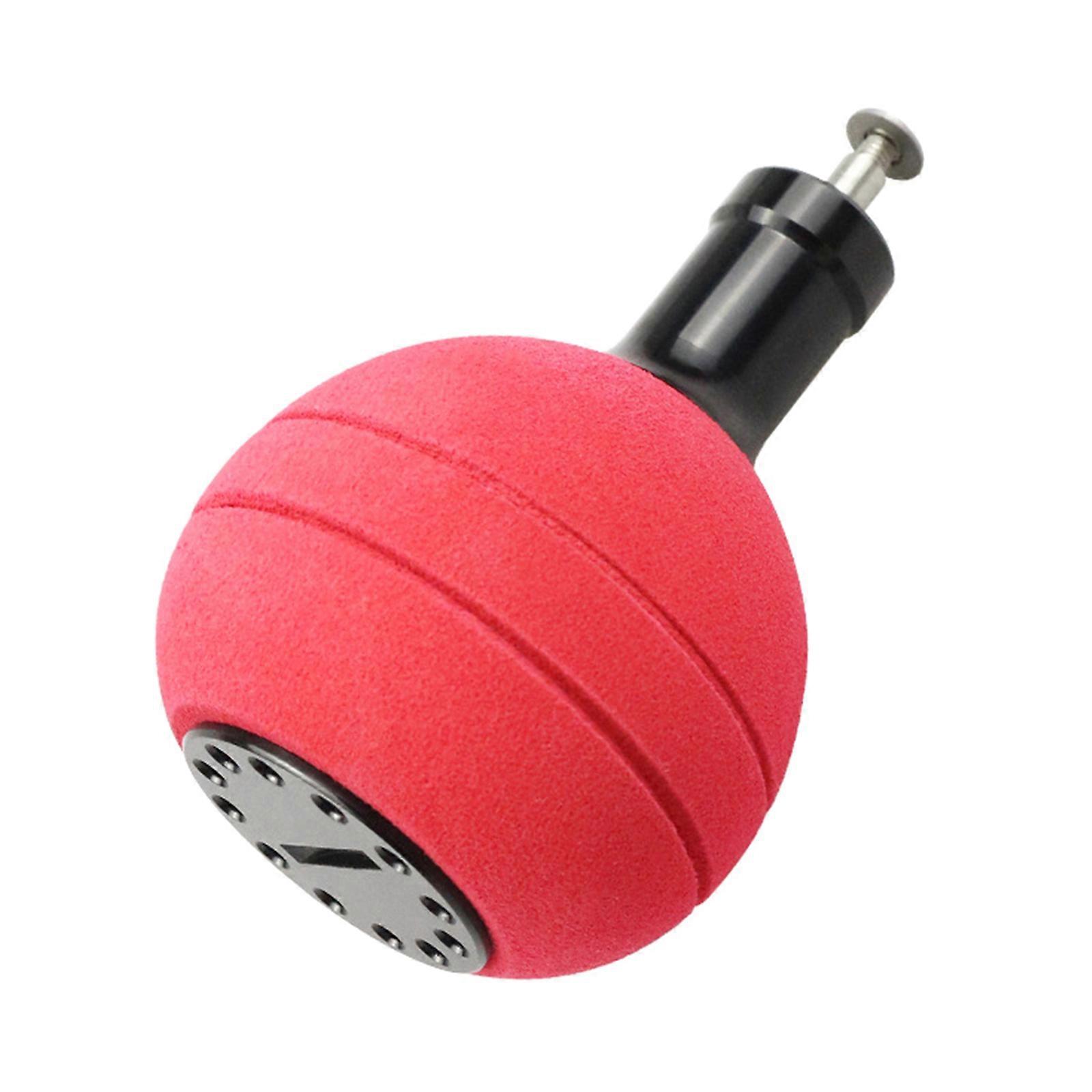 Fishing Reel Handle DIY Power Handle Baitcasting Reel Handle DIY Rocker Arm Handle Fishing Reel Replacement Part Red