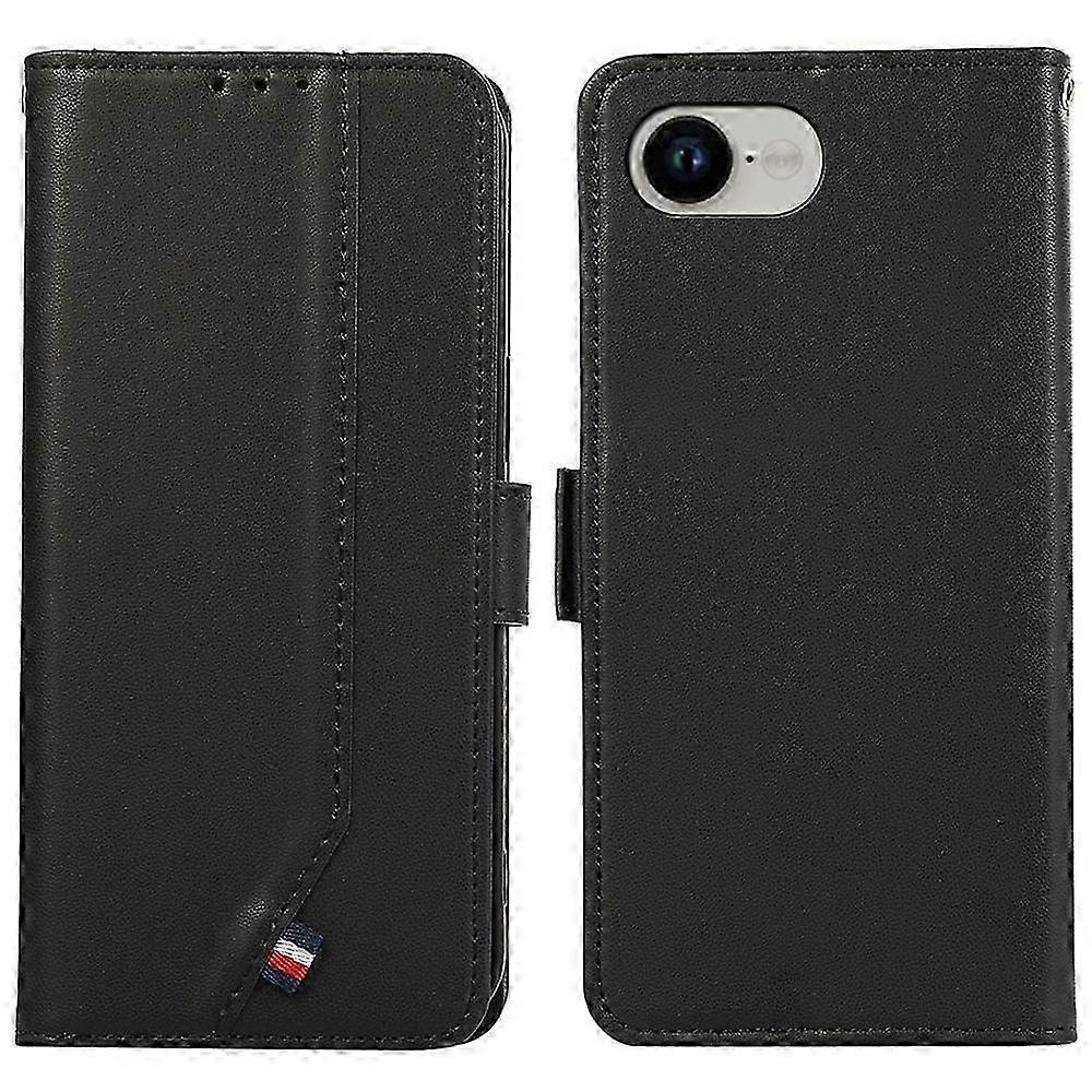 Compatible with iPhone 16e Case RFID Blocking Flip Leather Phone Cover
