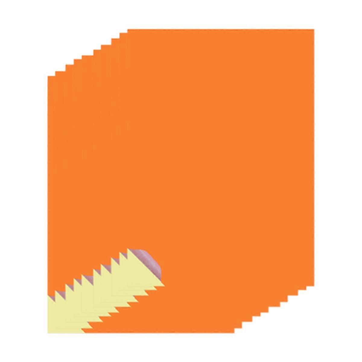A4-tarrapaperi - A4-tarraetiketit 8,27x11,69 tuumaa, fluoresoiva oranssi