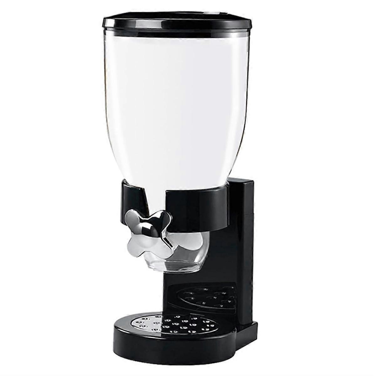 フードジャーディスペンサーグッドシーリング大容量ドライシリアルジャーブラック