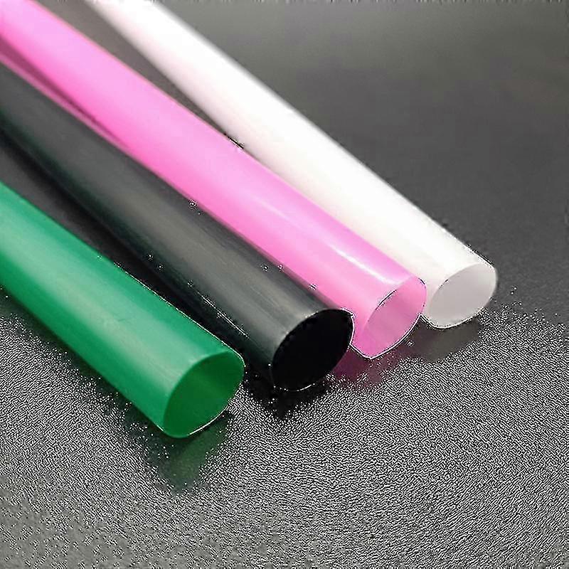 Paille droite pour thé au lait 100pcs 12mm paille en plastique