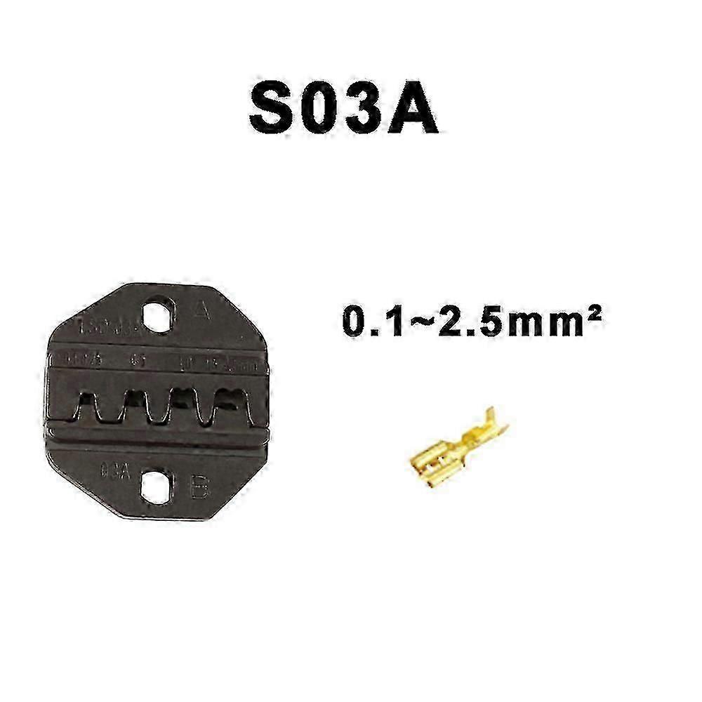 Exquisite S03A S03B S03BC S156 S10 S101 S102 S0510TD S0516 S616TD Die Sets for AM-30 LS AN CRIMPING PILER tool machine modules jaws